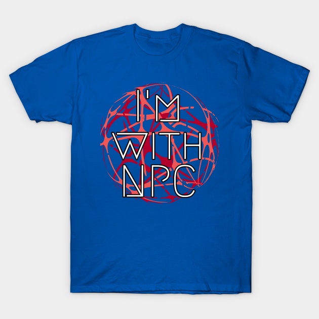 npc T-Shirt by Qwerdenker Music Merch